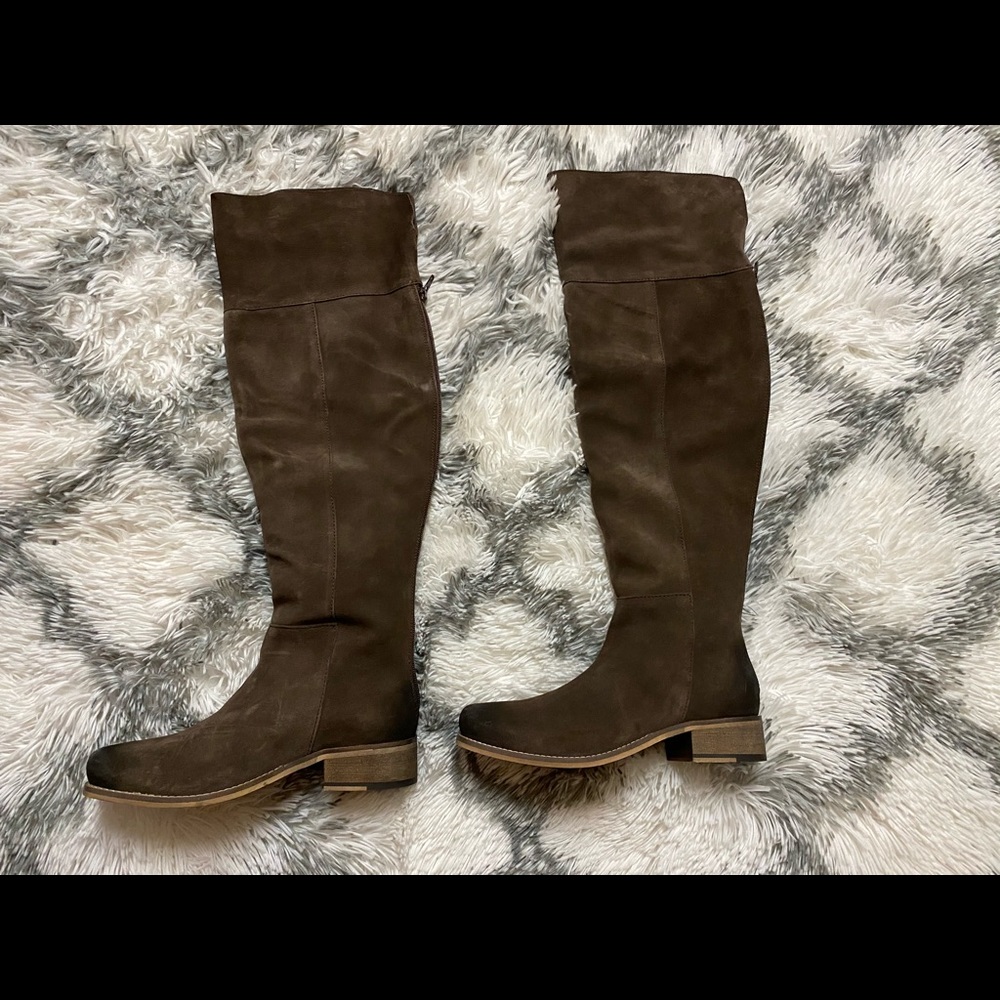 Over the knee Suede Boots